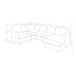 Melody - Contemporary Design Sectional Sofa