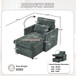 Multifunctional Chenille Recliner Sofa With Storage And Phone Bracket