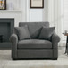 Modern Chenille Oversized Armchair, Chair And A Half, Single Sofa
