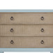 3 Drawers Hall Chest With Cane Fronts