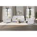 Blanche - Reclining Set With LED Lights With Pillow Top Arms
