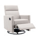 Modern Upholstered Rocker Nursery Chair Plush Seating Glider Swivel Recliner Chair