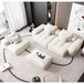 Modern Oversized Diy Combination Modular Sectional Sofa With Pillows