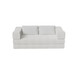 3 Seat Folding Floor Couch & King Size Bed Mattress