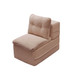 Multi Functional Sectional Sofa Bed With Independent Chaise Lounge And Functional Blanket