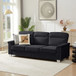 3 Seater Elegant Stationary Sofa