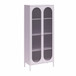 Luna - 2 Door Accent Cabinet With Fluted Glass