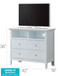 Hammond - Charming Media Chest With Storage
