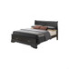 Upholstered Panel Sleigh Bed Design