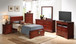 Upholstered Panel Sleigh Bed Design