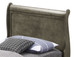 Upholstered Panel Sleigh Bed Design