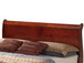 Upholstered Panel Sleigh Bed Design