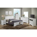 Upholstered Panel Sleigh Bed Design