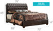 Marilla - King Bed - Dark Brown