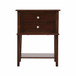 Newton - Nightstand - Cappuccino