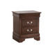 Louis Phillipe - Storage Nightstand - Cappuccino