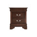 Louis Phillipe - Storage Nightstand - Cappuccino