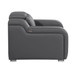 1116 - Armless Chair - Dark Gray