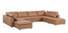 1100 - Top-Grain Italian Leather 8-Piece Sectional With Chaise
