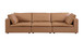 1100 - 3-Piece Sofa Set (Top-Grain Italian Leather)
