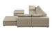 1100 - 6-Piece Right Arm Facing 3-Seat Sectional (Top-Grain Italian Leather)