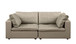 1100 - Modular Loveseat (Top-Grain Italian Leather)