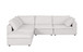 1100 - 5-Piece 4-Seat Sectional