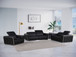 1111 - 3-Piece Sofa Set With Adjustable Headrest