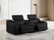1116 - 3-Piece Modular Power Reclining Console Loveseat In With 2 Power Recliners & Power Headrests