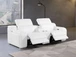 1116 - 3-Piece Modular Power Reclining Console Loveseat In With 2 Power Recliners & Power Headrests