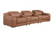 1116 - 5-Piece Modular Power Reclining Sofa In With 3 Power Recliners & Power Headrests