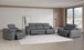 1116 - 6-Piece Modular Power Reclining Sofa, Loveseat & Chair Set In With 5 Power Recliners & Power Headrests