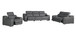 1116 - 6-Piece Modular Power Reclining Sofa, Loveseat & Chair Set In With 6 Power Recliners & Power Headrests