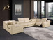 1116 - 8-Piece U-Shaped Sectional Sofa In With 2 Power Recliners & Power Headrests