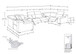 1116 - 8-Piece U-Shaped Sectional Sofa In With 4 Power Recliners & Power Headrests