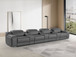 1116 - 7-Piece Modular Power Reclining Sofa In With 4 Power Recliners & Power Headrests
