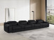 1116 - 7-Piece Modular Power Reclining Sofa In With 4 Power Recliners & Power Headrests