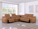 1116 - 6-Piece L-Shaped Sectional Sofa In With 3 Power Recliners & Power Headrests