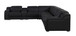 1116 - 7-Piece L-Shaped Sectional Sofa In With 3 Power Recliners & Power Headrests
