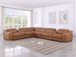 1116 - 8-Piece L-Shaped Sectional Sofa In With 3 Power Recliners & Power Headrests