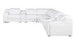 1116 - 8-Piece L-Shaped Sectional Sofa In With 3 Power Recliners & Power Headrests