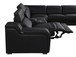 1116 - 8-Piece L-Shaped Sectional Sofa In With 4 Power Recliners & Power Headrests