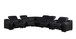 1116 - 8-Piece L-Shaped Sectional Sofa In With 4 Power Recliners & Power Headrests