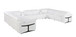 1126 - 10-Piece U-Shaped Sectional Sofa In With 4 Power Recliners & Power Headrests