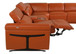1126 - 10-Piece U-Shaped Sectional Sofa In With 4 Power Recliners & Power Headrests
