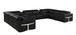 1126 - 10-Piece U-Shaped Sectional Sofa In With 4 Power Recliners & Power Headrests