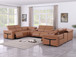 1126 - 10-Piece U-Shaped Sectional Sofa In With 4 Power Recliners & Power Headrests