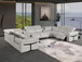 1126 - 10-Piece U-Shaped Sectional Sofa In With 4 Power Recliners & Power Headrests