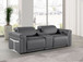 1126 - 3-Piece Modular Power Reclining Loveseat In With 2 Power Recliners & Power Headrests