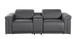 1126 - 3-Piece Modular Power Reclining Loveseat In With 2 Power Recliners & Power Headrests